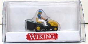 Wiking 1/87 395 01 26 MTD Aufsitzmäher Fahrer - OVP (Spur H0)(85-29)