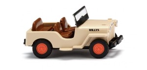 Wiking 001001 Willys Jeep CJ-3A  Spur H0 1:87