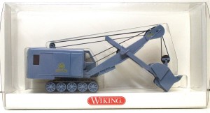 Wiking 1/87 0897 01 34 Menck Bagger Menck & Hambrock Hamburg - OVP (Spur H0)(75-23)