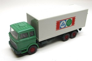 Wiking 1/87 MB Koffer-LKW Aus Deutschen Landen o.OVP (Spur H0)(02-09)