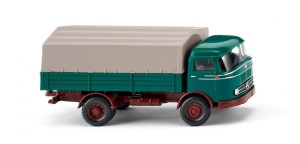 Wiking 043403 Pritschen-Lkw (MB LP 321) - opalgrün Spur H0 1:87