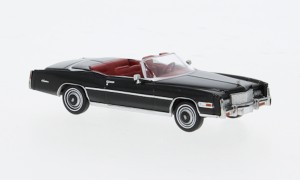 Brekina 19756 Cadillac Eldorado Convertible, schwarz, 1976, 1:87