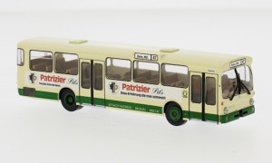 Brekina 50804 Mercedes O 305 Stadtbus, 1972, Stadtwerke Bonn - Patrizer, 1:87