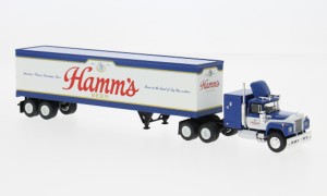 Brekina 85811 Mack RS 700 Ko-SZ, 1966, Hamm´s Beer, 1:87